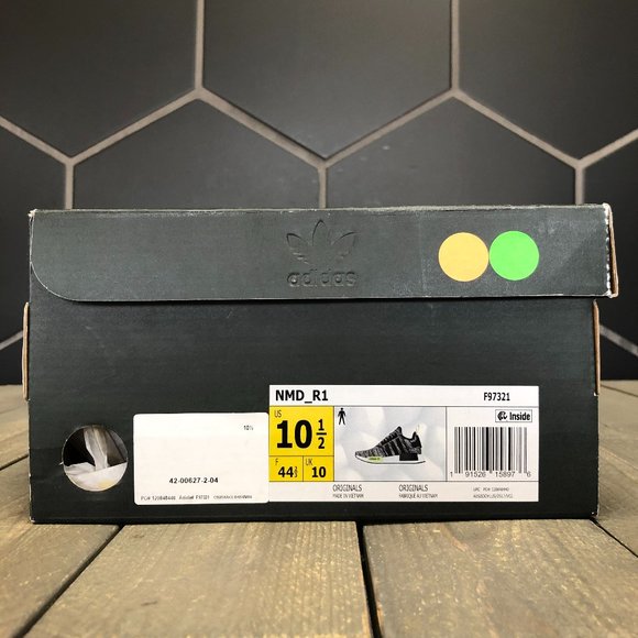 Adidas NMD R1 Static Solar Yellow (Multiple Sizes) - Picture 6 of 6